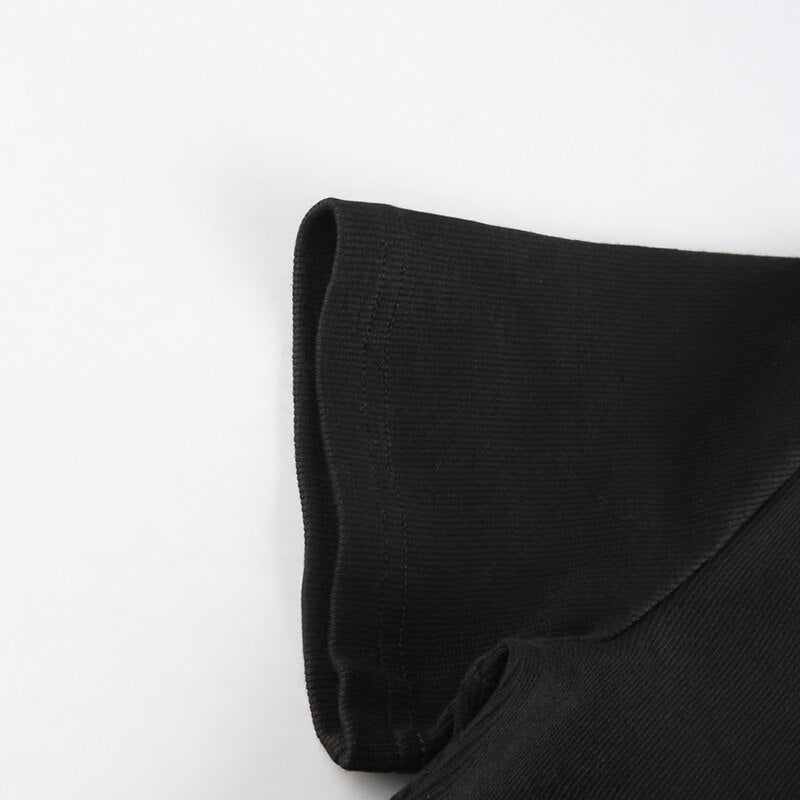 Suchcute Hollow Black Bodysuit ,  - Streetwear Bodysuit - Slick Street