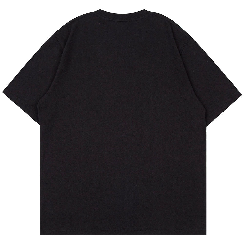 Manga Girl Kanji Anime Graphic T-Shirt ,  - Streetwear T-Shirt - Slick Street