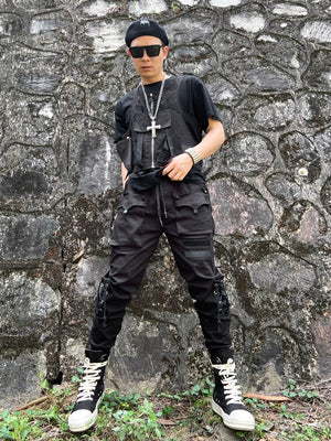 Dark Overseas V1 Cargo Pants ,  - Streetwear Cargo Pants - Slick Street