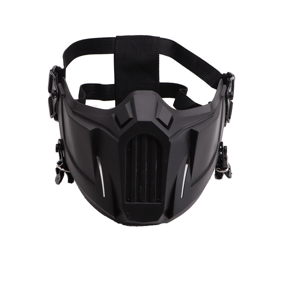 Techwear Half Mouth Mask ,  - Streetwear Accessories - Slick Street