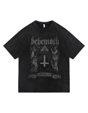 Behemoth T-Shirt Black, XS - Streetwear Tee - Slick Street