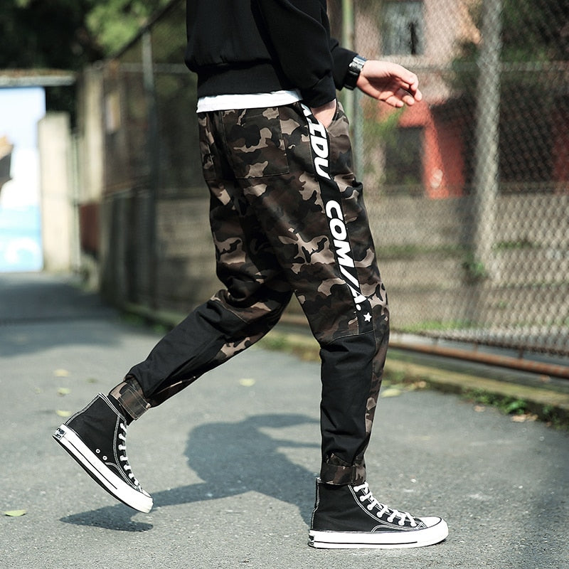 COM-A1 Joggers XS, Camouflage - Streetwear Joggers - Slick Street