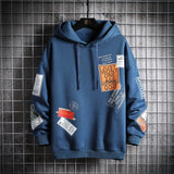 JWO Design Hoodie Blue, XS - Streetwear Hoodie - Slick Street