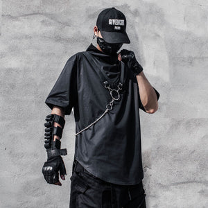 Maille Armor T-Shirt with Chain , - Streetwear T-Shirts - Slick Street