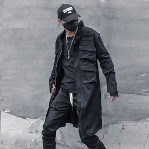 Ulster Long Coat ,  - Streetwear Coat - Slick Street