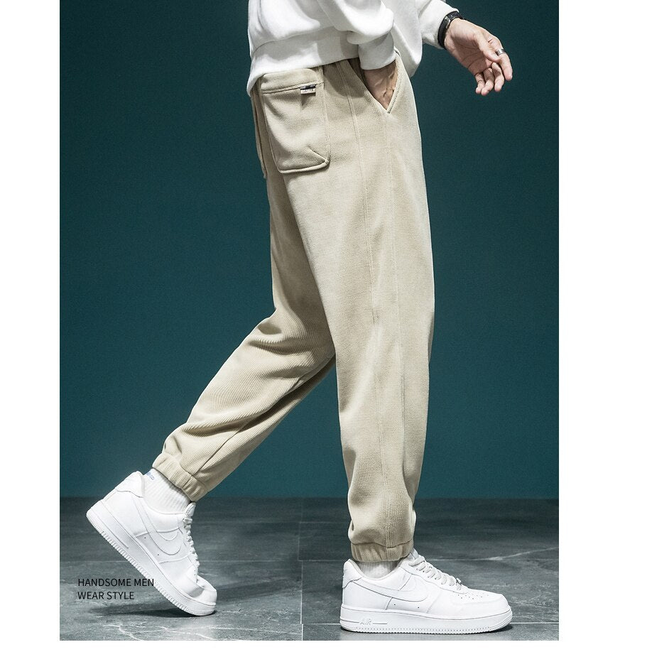 Patch Pocket Causal Joggers ,  - Streetwear Joggers - Slick Street
