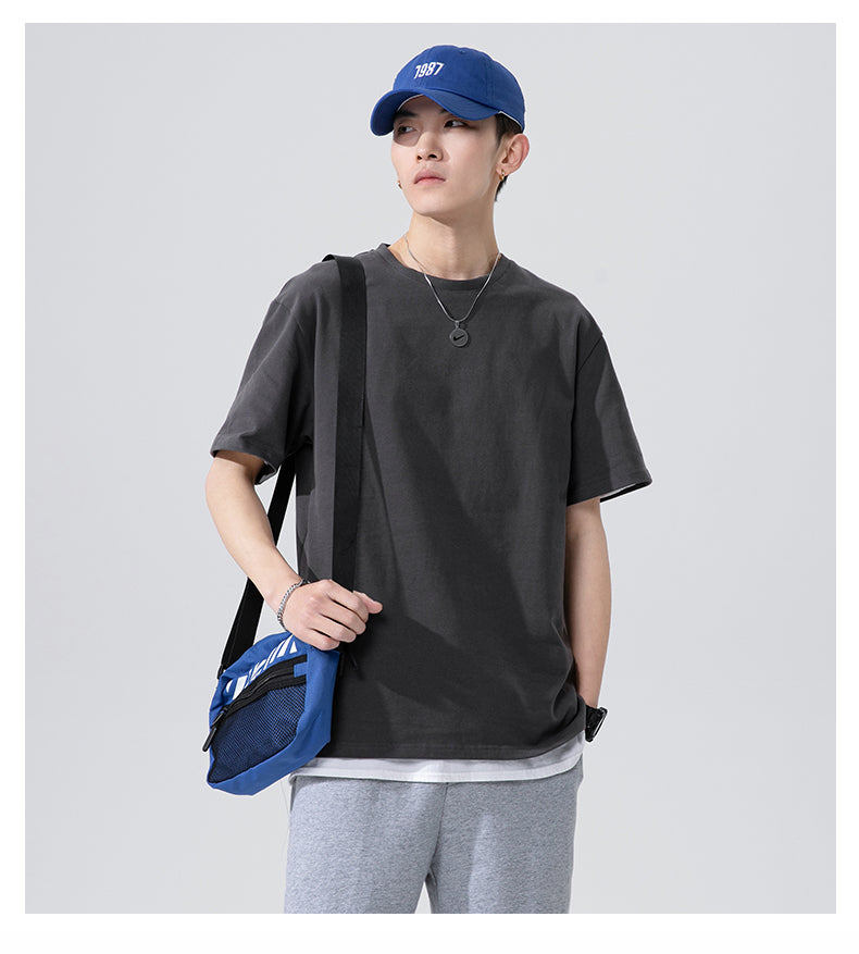 Pure Cotton Cashmere T-Shirt ,  - Streetwear Tee - Slick Street