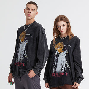 Death Note Anime Sweatshirt , - Streetwear Sweatshirts - Slick Street