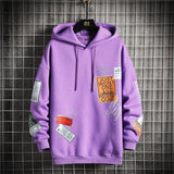 JWO Design Hoodie Purple, XS - Streetwear Hoodie - Slick Street