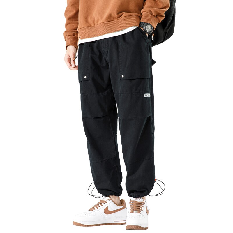 Safari C1 Cuffed Pants XS, Black - Streetwear Pants - Slick Street