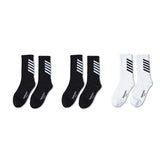 V1AZ Socks (3 PACK) 2 pcs black 1 white, One Size - Streetwear Socks - Slick Street