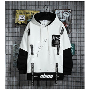BEMC Meteor Hoodie White, XS - Streetwear Hoodie - Slick Street