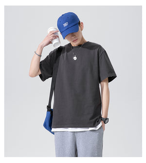 Pure Cotton Cashmere T-Shirt ,  - Streetwear Tee - Slick Street