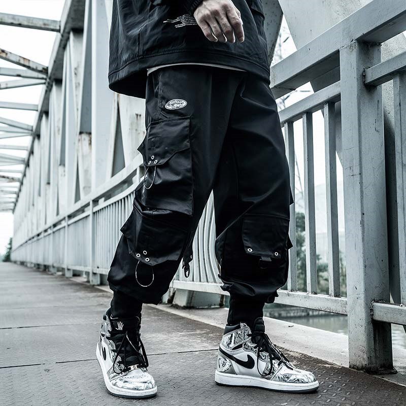 Dark Cosmic Cargo Pants ,  - Streetwear Cargo Pants - Slick Street