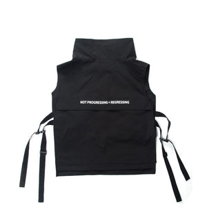Black V1 Vest ,  - Streetwear Vest - Slick Street