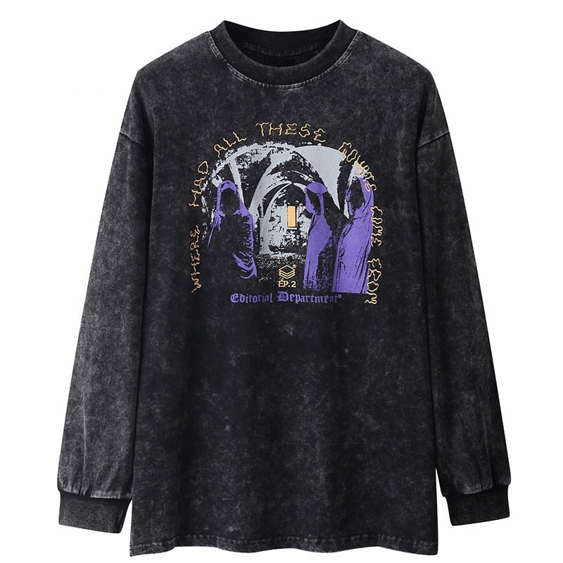 EDITORIAL DEPARTMENT GHOST EP.2 T-Shirt ,  - Streetwear T-Shirt - Slick Street