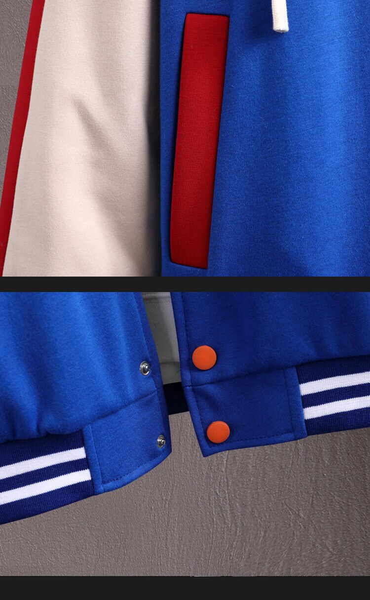 XDJH Hooded Varsity Jacket ,  - Streetwear Jacket - Slick Street