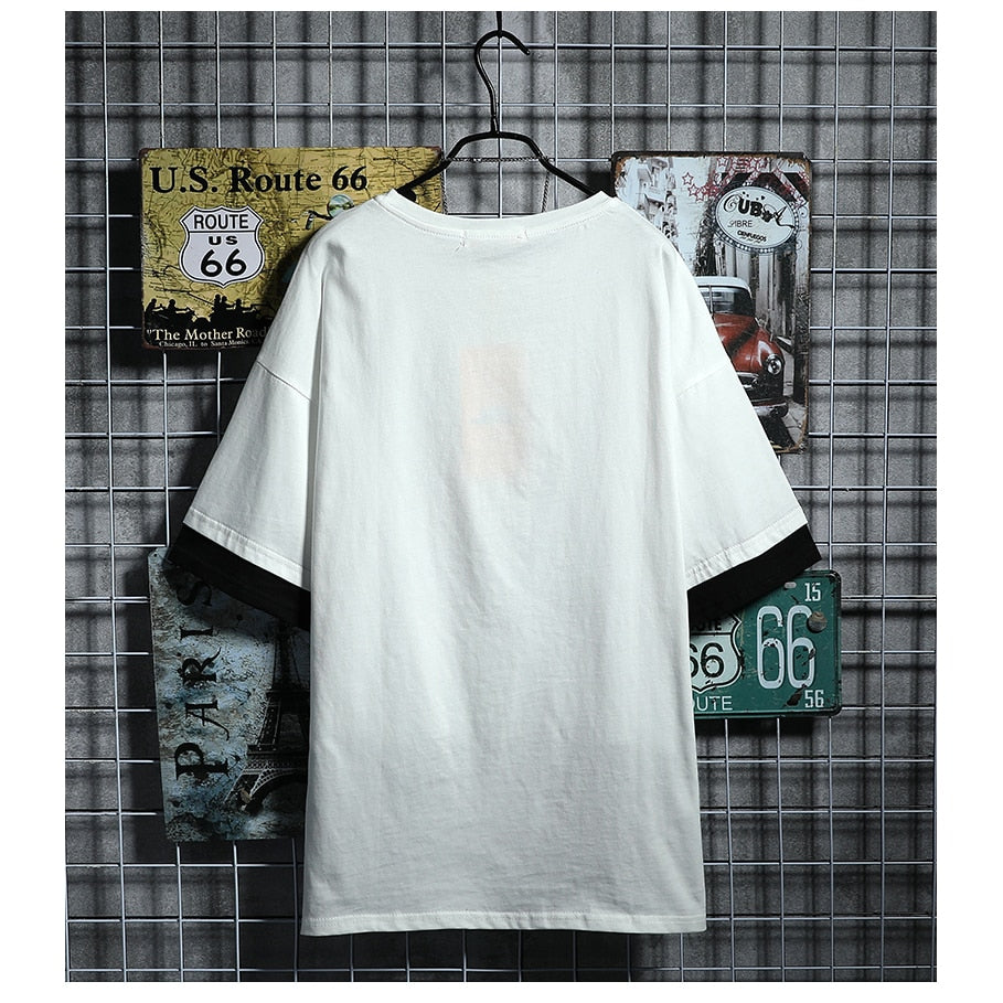 DEMISCHO Double Layered T-Shirt , - Streetwear T-Shirts - Slick Street