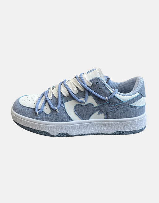 Ice Blue MV1 Sneakers Light blue, EU 36 - UK 4.5 - US 5.5 - Streetwear Shoes - Slick Street
