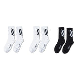 V1AZ Socks (3 PACK) 2 pcs white 1 black, One Size - Streetwear Socks - Slick Street