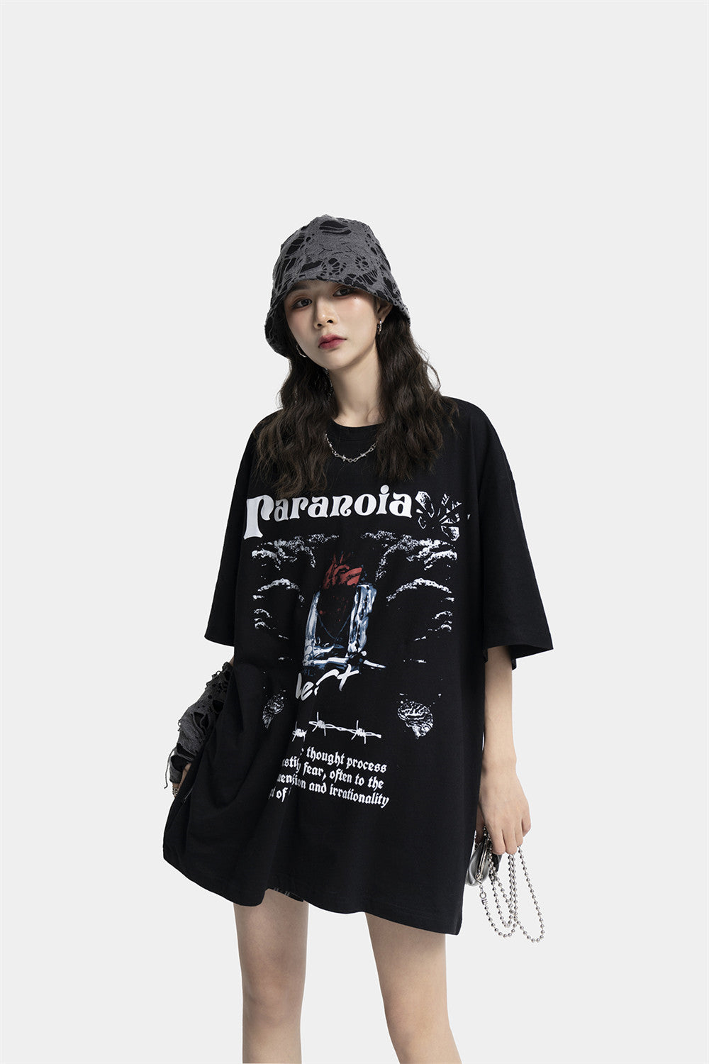 Paranoia T-Shirt ,  - Streetwear Tee - Slick Street