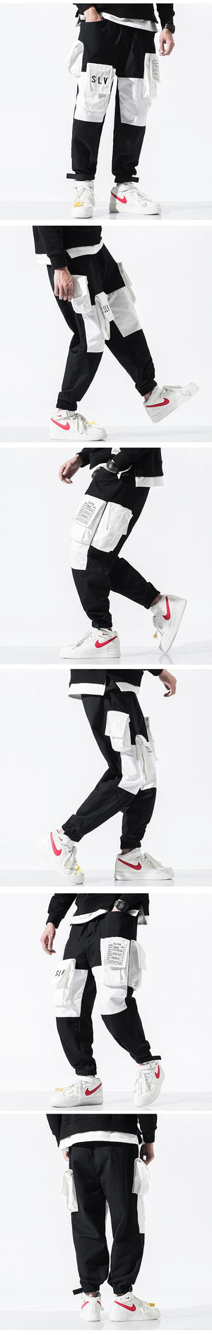 SLVN Elastic Ankle Pants ,  - Streetwear Pants - Slick Street