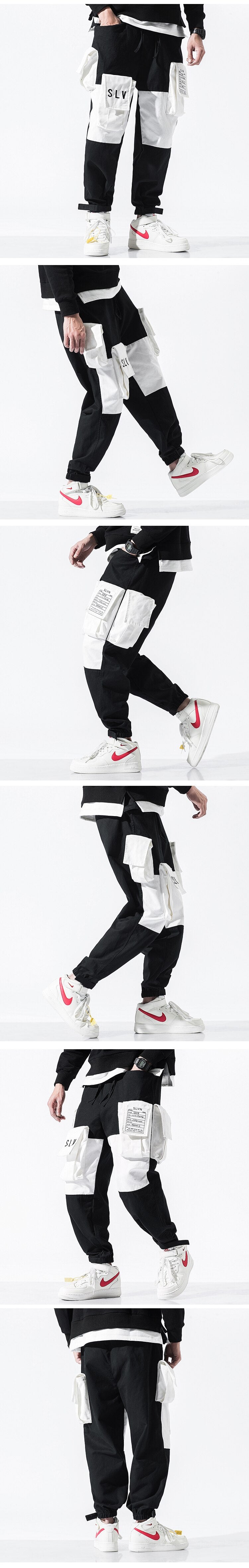 SLVN Elastic Ankle Pants ,  - Streetwear Pants - Slick Street