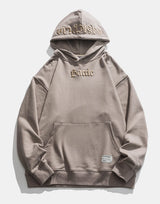 Unknown Battle Hoodie Khaki, XS - Streetwear Hoodie - Slick Street