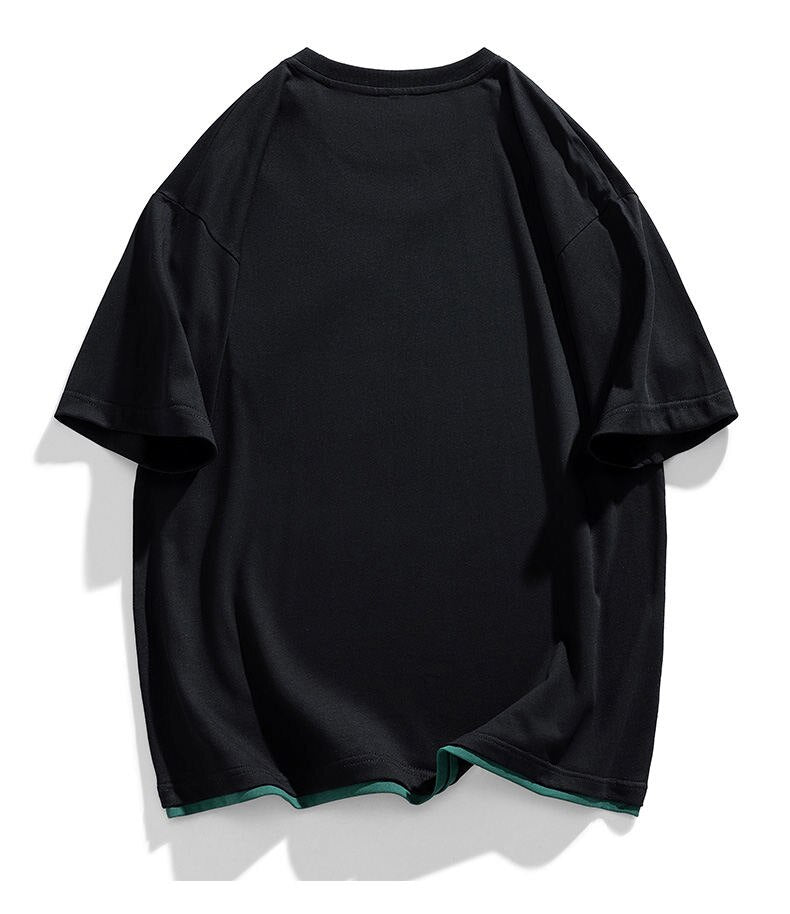 N Solid Label T-Shirt ,  - Streetwear T-Shirt - Slick Street