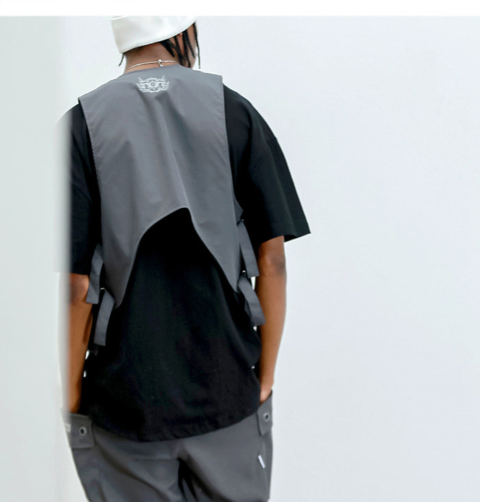 Skeleton Print Vest ,  - Streetwear Vest - Slick Street