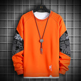 M Article Sweatshirt Orange, XS - Streetwear Sweatshirts - Slick Street