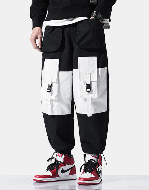 Ample Pocket Pants XS, Black - Streetwear Pants - Slick Street