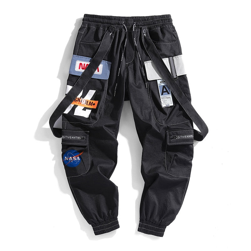 STOCKHOLM 77 Cargo Pants XS, Black - Streetwear Cargo Pants - Slick Street