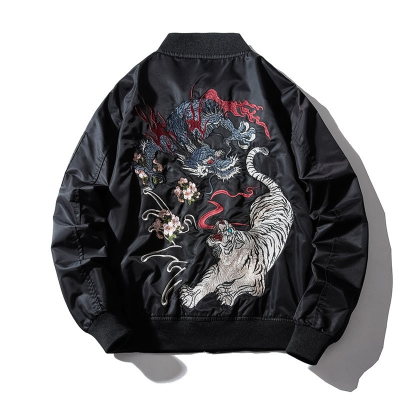Sakazaki Gxp1999 Bomber Jacket Black, XS - Streetwear Jacket - Slick Street