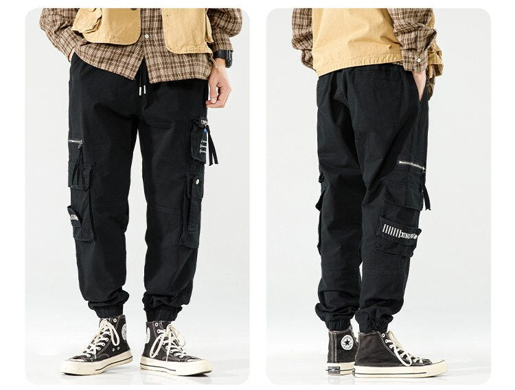 XIN Cargo Pants ,  - Streetwear Cargo Pants - Slick Street