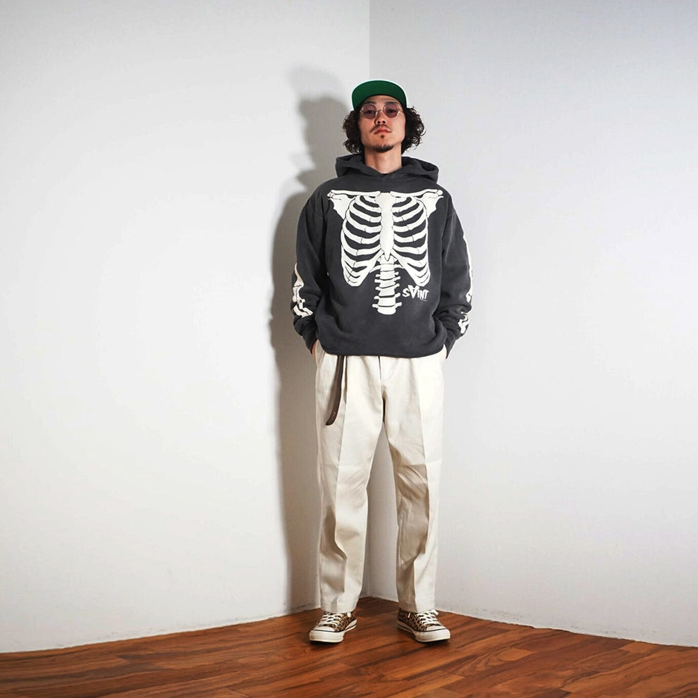 Saint Skeleton Hoodie – Slick Street