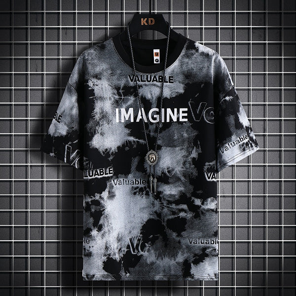 IMAGINE Valuable Cloud Smoky T-Shirt Black, XL - Streetwear T-Shirt - Slick Street