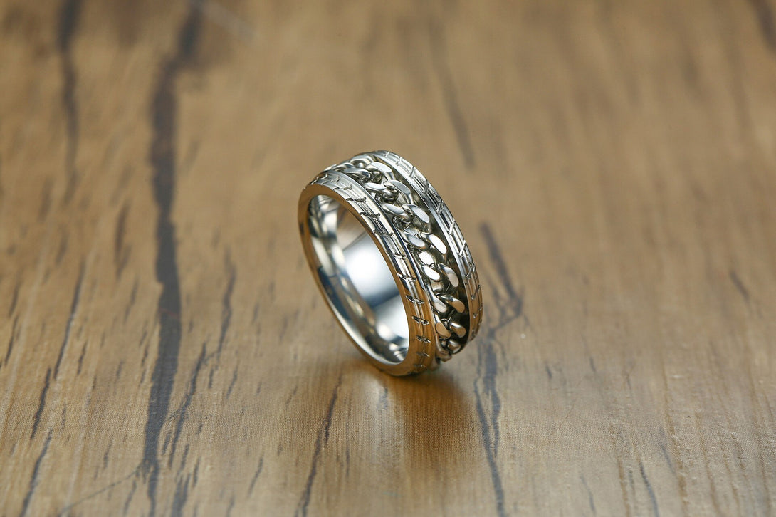 IV Spinner Ring ,  - Streetwear Jewellery - Slick Street
