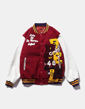 H48 Varsity Jacket ,  - Streetwear Jacket - Slick Street