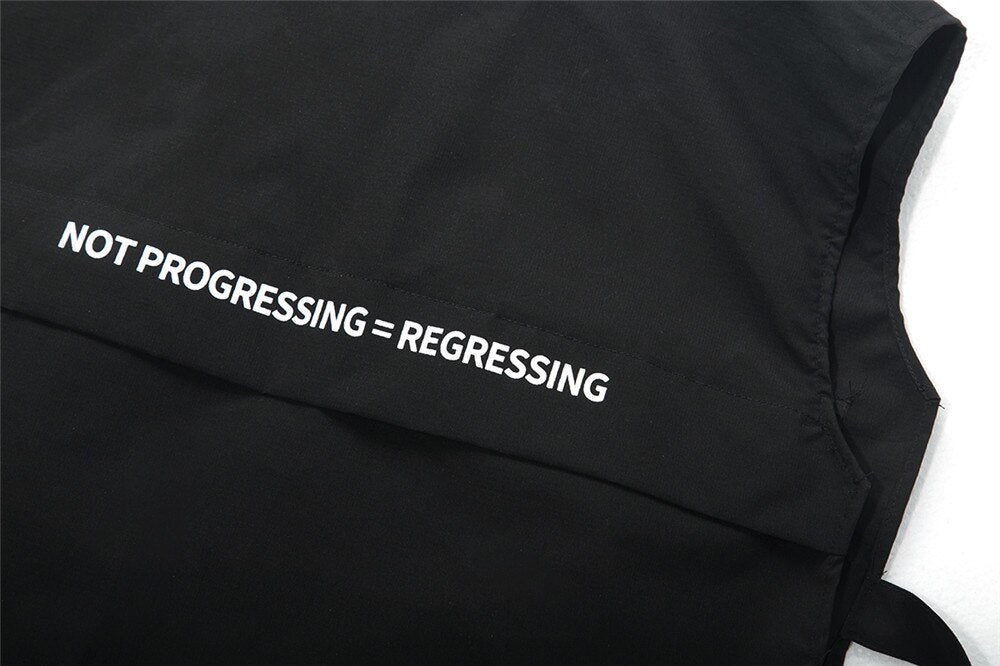 Black V1 Vest ,  - Streetwear Vest - Slick Street