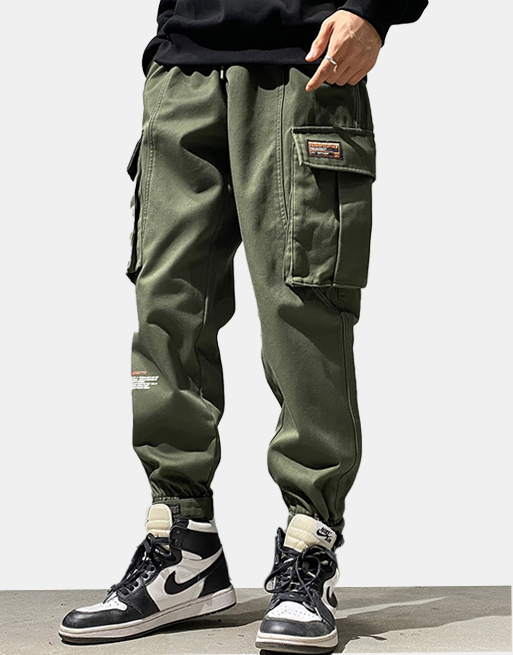 RENDTTK Cargo Pants XL, Army Green - Streetwear Cargo Pants - Slick Street