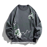 Robotic Mechanism Mode Sweatshirt Dark Grey, XS - Streetwear Sweatshirts - Slick Street