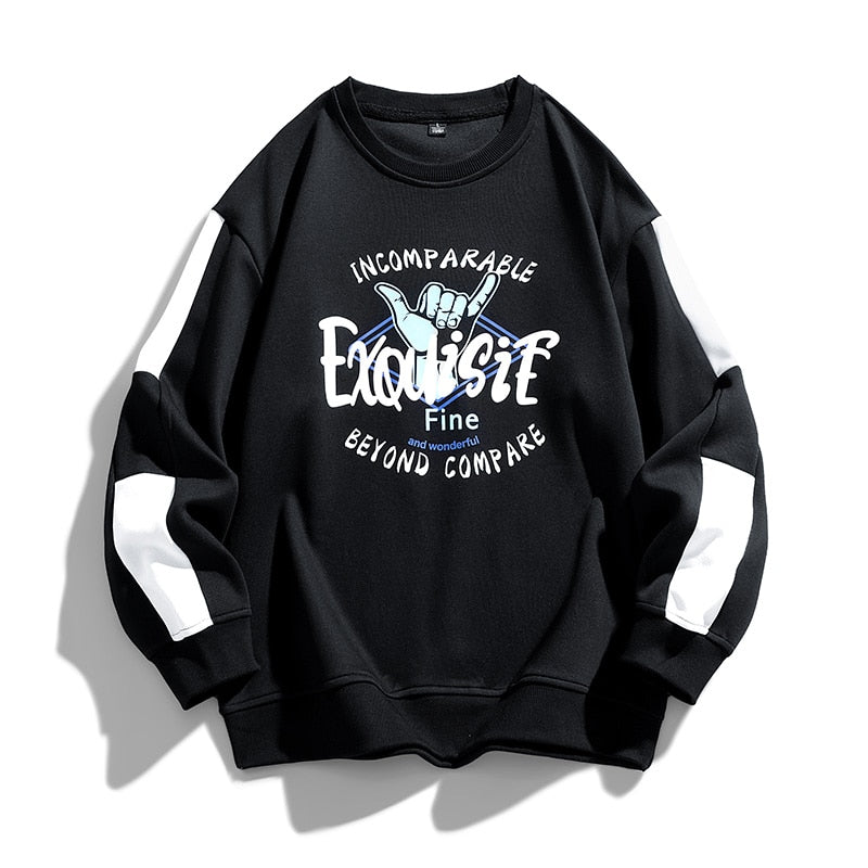 Incomparable Beyond Compare Sweatshirt Black, XS - Streetwear Sweatshirts - Slick Street