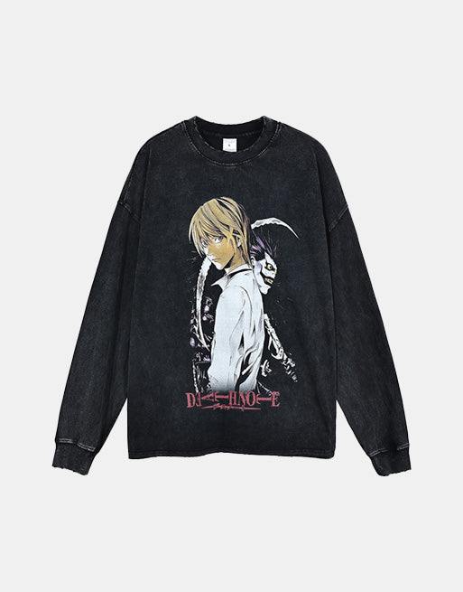Death Note Anime Sweatshirt ,  - Streetwear Sweatshirt - Slick Street