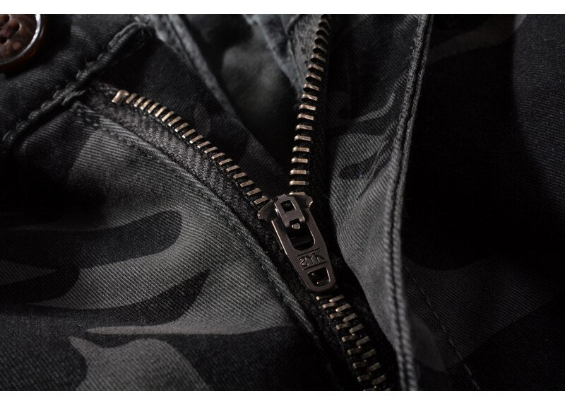 M1 Military Skinny Cargo Pants ,  - Streetwear Cargo Pants - Slick Street