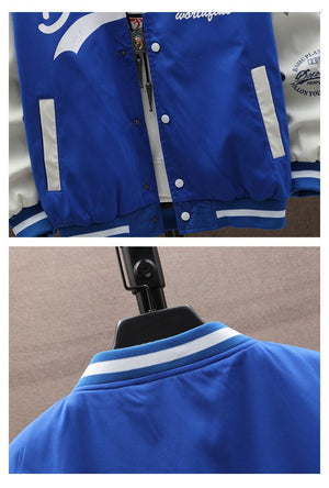 Worldflus Varsity Jacket ,  - Streetwear Jacket - Slick Street