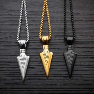 Spear Point Necklace ,  - Streetwear Jewellery - Slick Street