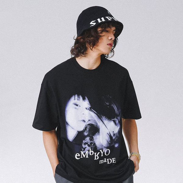 Embryo Made Optical Illusion Shirt , - Streetwear T-Shirt - Slick Street