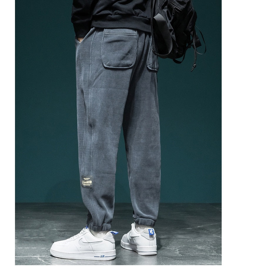 Patch Pocket Causal Joggers ,  - Streetwear Joggers - Slick Street