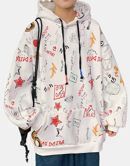 Nostalgic Note Hoodie ,  - Streetwear Hoodie - Slick Street